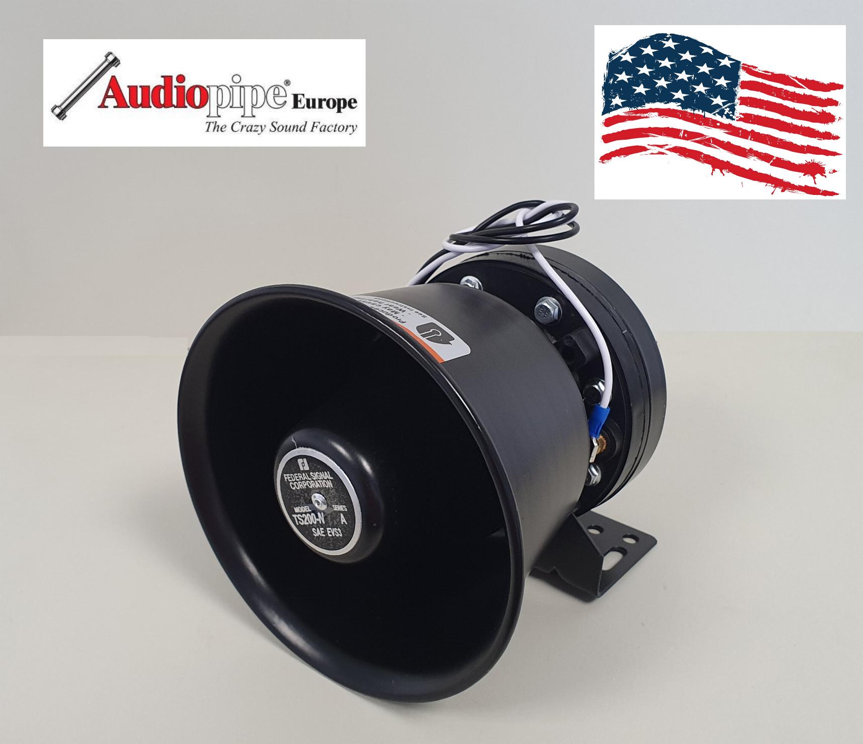 Druckkammerlautsprecher DKL FEDERAL SIGNAL U.S.A 200W Rund - Audiopipe