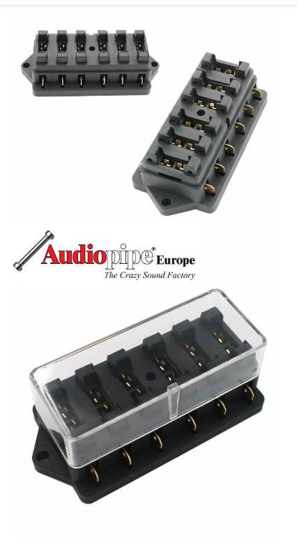 Zigarettenanzünder Adapter Steckdose 3-fach + 2x USB Ladegerät - Audiopipe