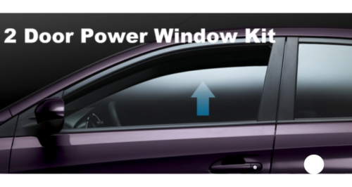12V Universal Auto Elektrische Fensterheber Schalter kit mit Kabelbaum für  2 Tür
